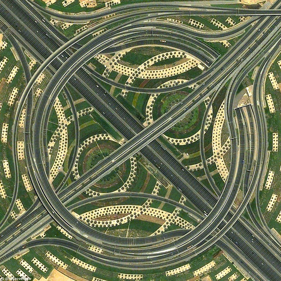 3. Whirlpool interchange, Dubai, UAE